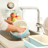 NutriChef 6-Piece Ceramic and Steel Non-Stick Baking Pans with Muffin, Cake, and Cookie Pans