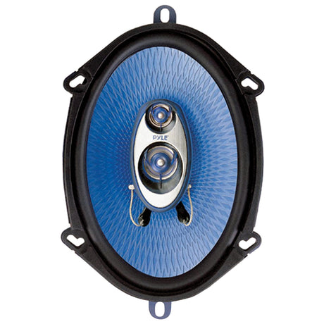 Pyle Blue Label 5-Inch x 7-Inch/6-Inch x 8-Inch 300-Watt-Max 3-Way Coaxial Speakers