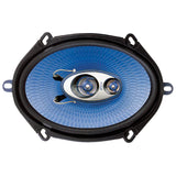 Pyle Blue Label 5-Inch x 7-Inch/6-Inch x 8-Inch 300-Watt-Max 3-Way Coaxial Speakers