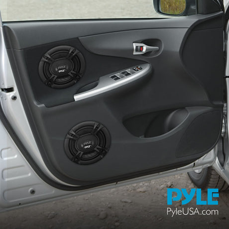 Pyle 6.5-Inch 300-Watt-Max 3-Way Coaxial Speakers