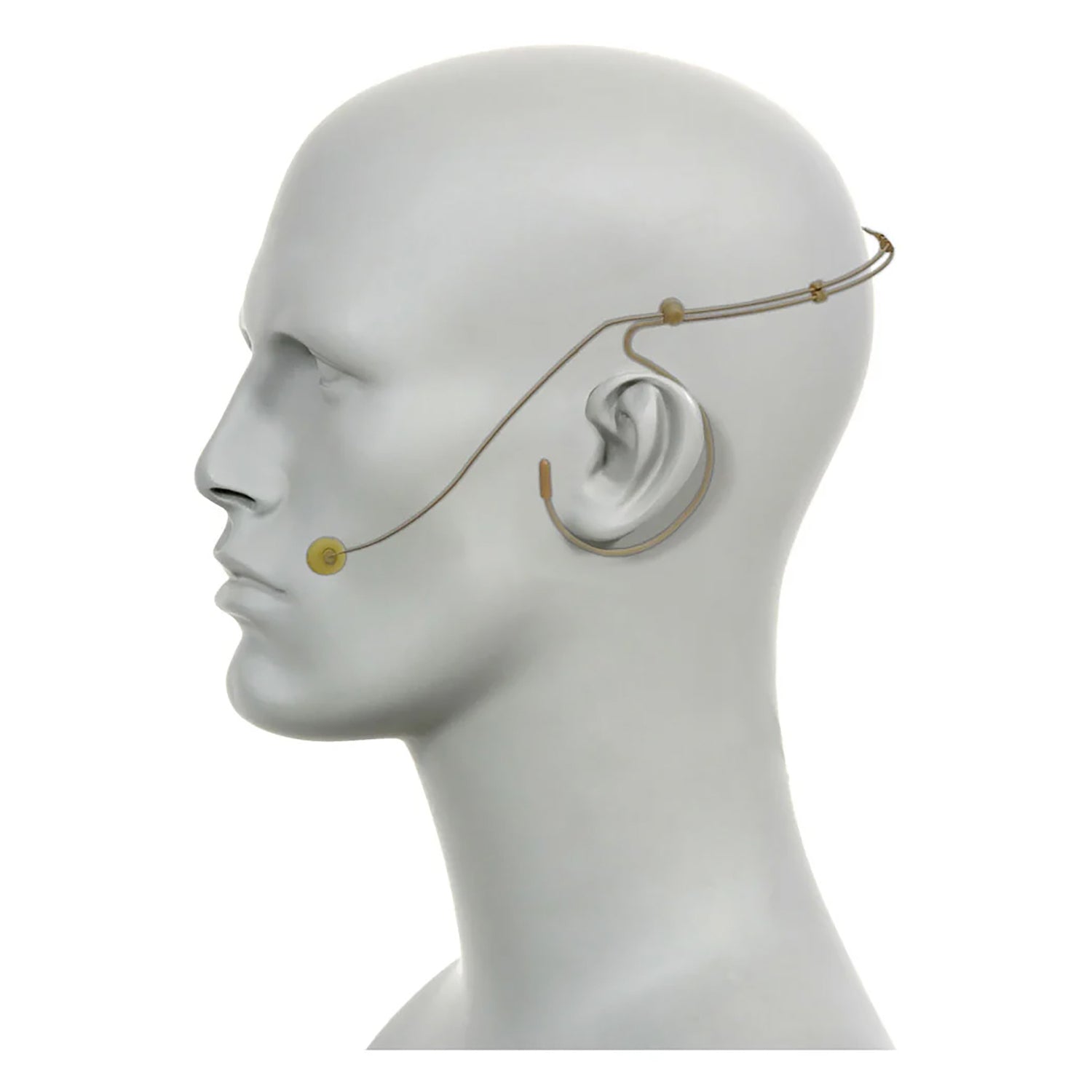 Pyle Wired Double Over-Ear Head-worn Boom Microphone Headset with Windscreens and 1/4-In. Adapter, Omnidirectional, 3.9-Ft. Cable, PMHEM2