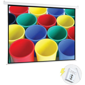 Pyle 72-In. Motorized Projector Screen