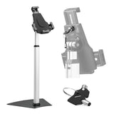 Pyle Anti-Theft Tablet Security Display Floor Stand for 7.9-In to 10.1-In. Tablets