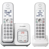 Panasonic Cordless Phone, Call Block & Answering Machine, 2 Handsets - Certified Refurbished