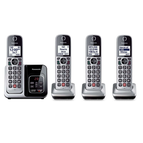 Panasonic Cordless Phone with Advanced Call Block - Certified Refurbished