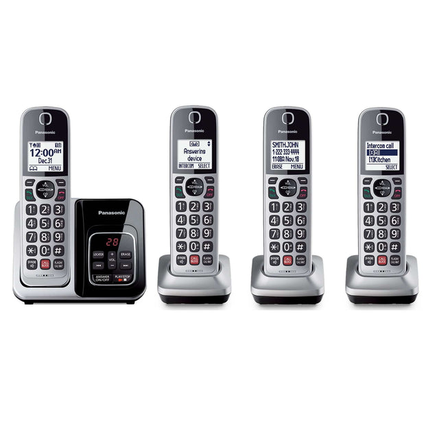 Panasonic Cordless Phone with Advanced Call Block - Certified Refurbished