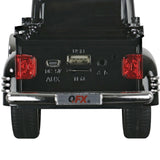 QFX BT-1953 Retro Truck Bluetooth Speaker, Black