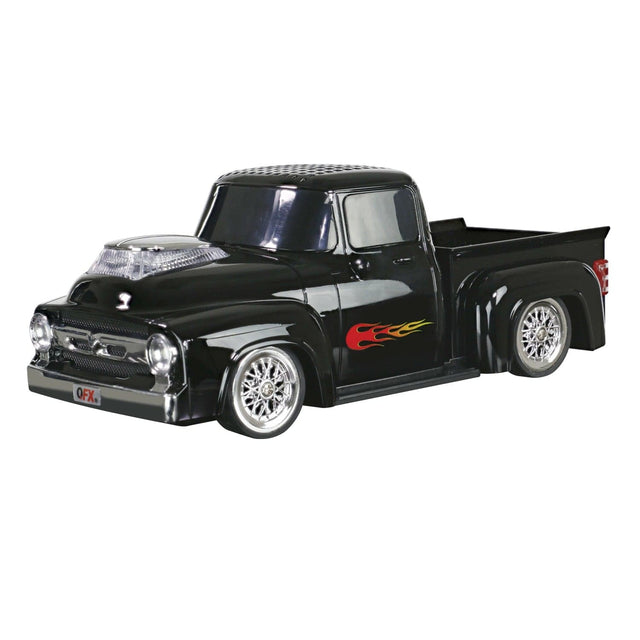 QFX BT-1956 Retro Truck Bluetooth Speaker, Black