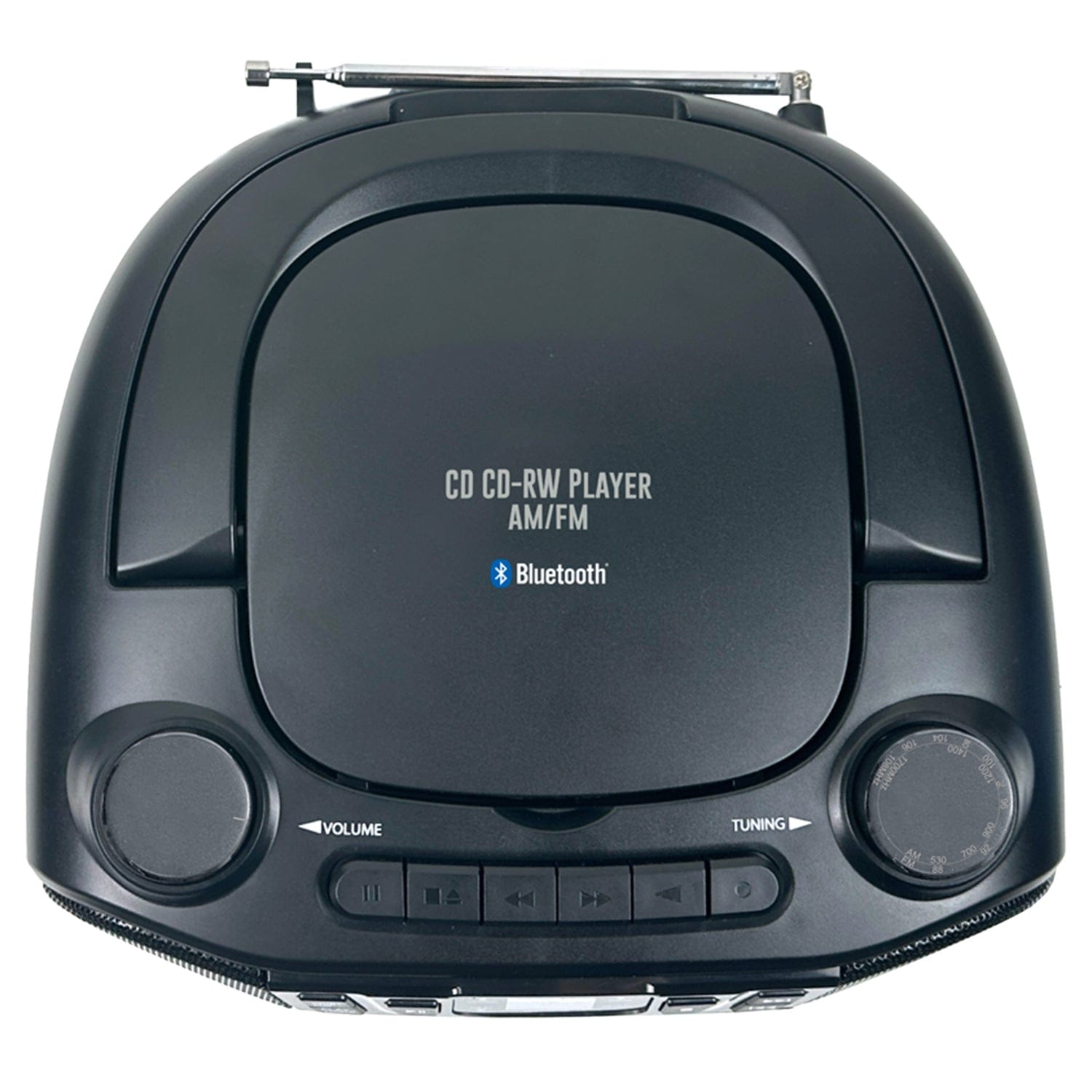 QFX Bluetooth CD/Cassette/Radio/USB Boom Box, Black, J-300BT