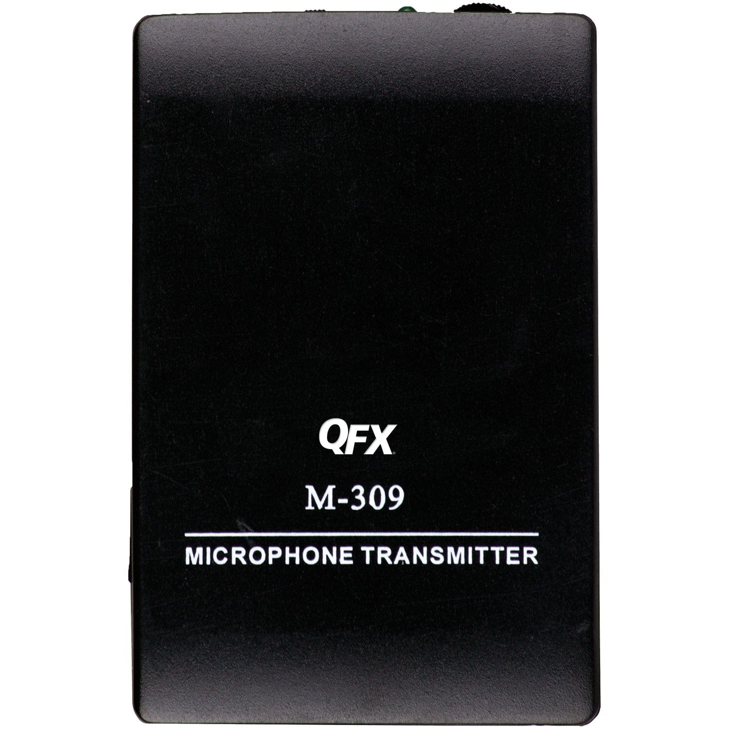 QFX M-309 Wireless Microphone System with Headset and Lapel Microphones and Body Pack Transmitter