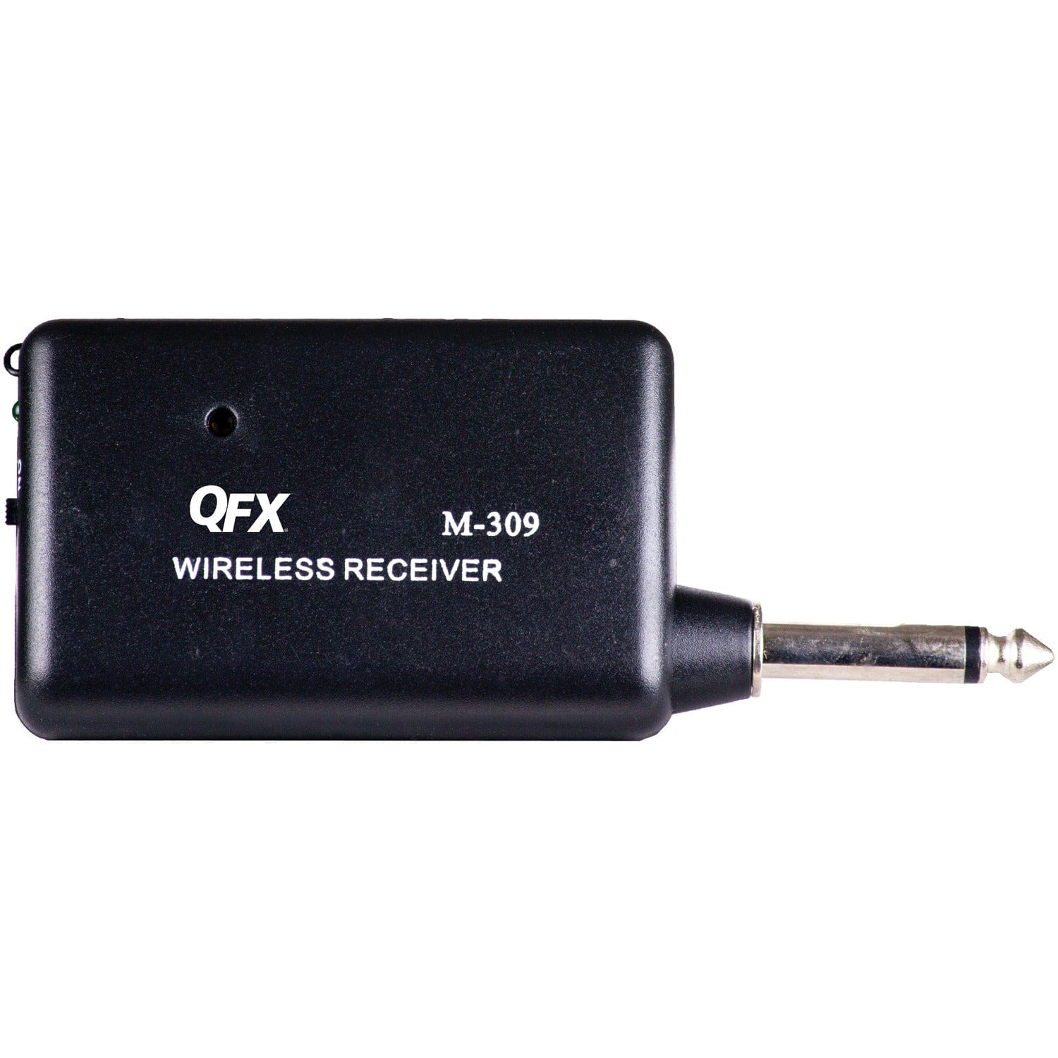 QFX M-309 Wireless Microphone System with Headset and Lapel Microphones and Body Pack Transmitter