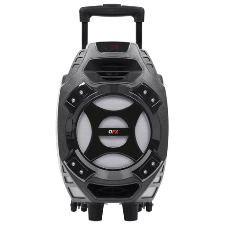 QFX Portable Bluetooth True Wireless Speaker with LEDs and Remote, PBX-61081BT
