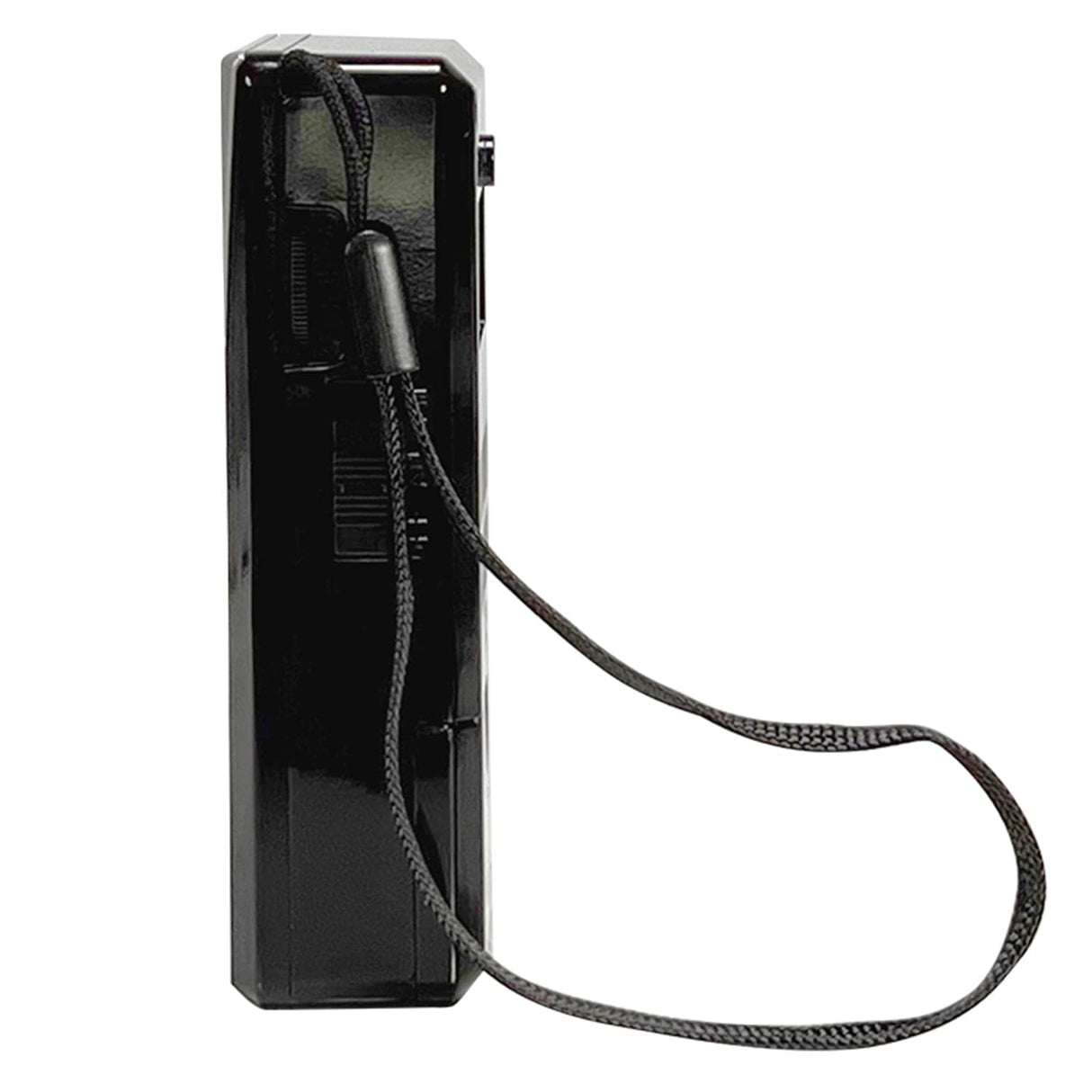 QFX Portable and Rechargeable AM/FM Radio with Headphone Output, Black, R-34