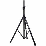 QFX S-14 Universal Adjustable PA Speaker Tripod Stand, 54 In.
