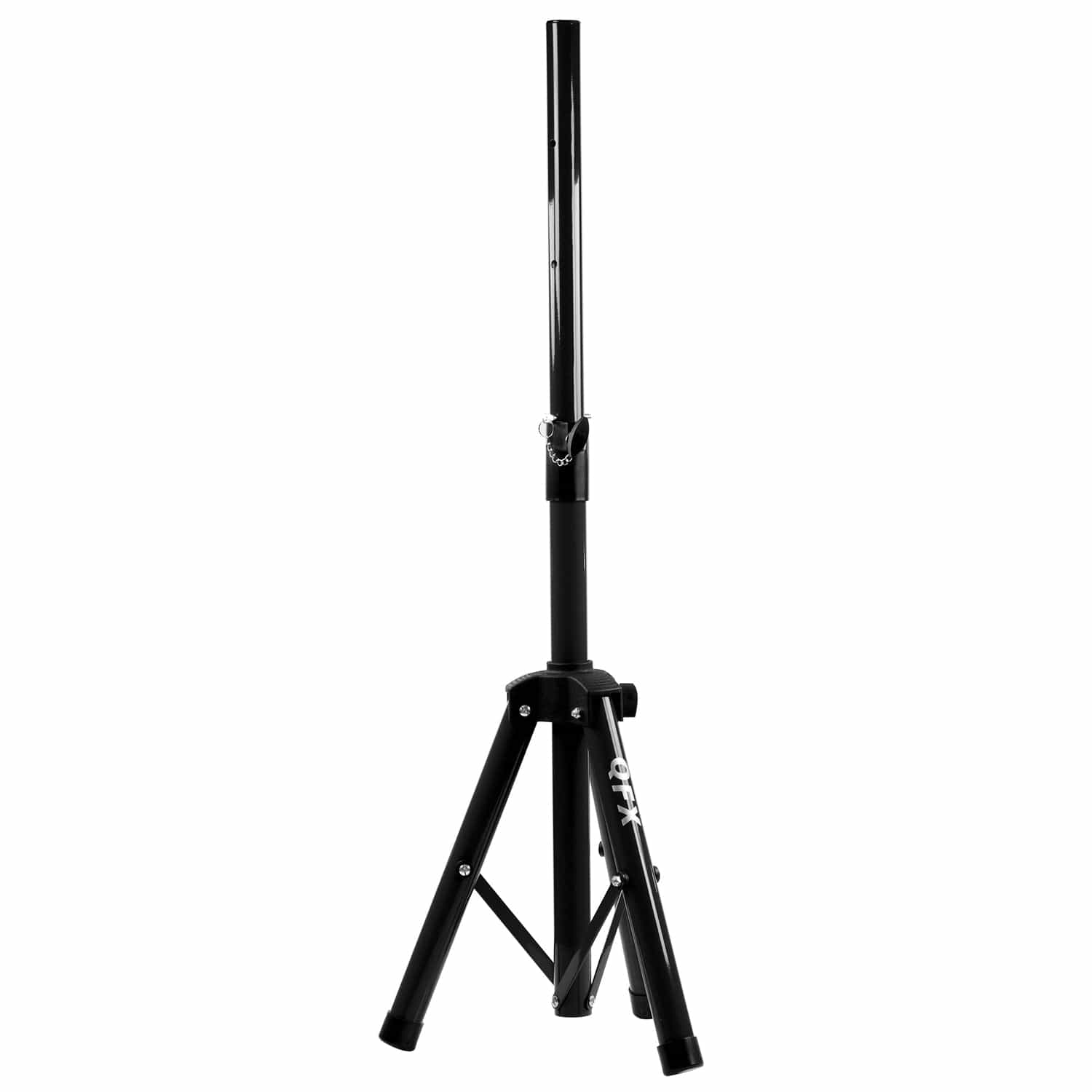 QFX S-14 Universal Adjustable PA Speaker Tripod Stand, 54 In.