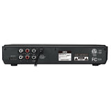 QFX 1080p Full HD DVD/CD Multimedia Player for TV with FM Radio, Progressive Scan, HDMI, CD MP3 Conversion, and Remote, VP-110