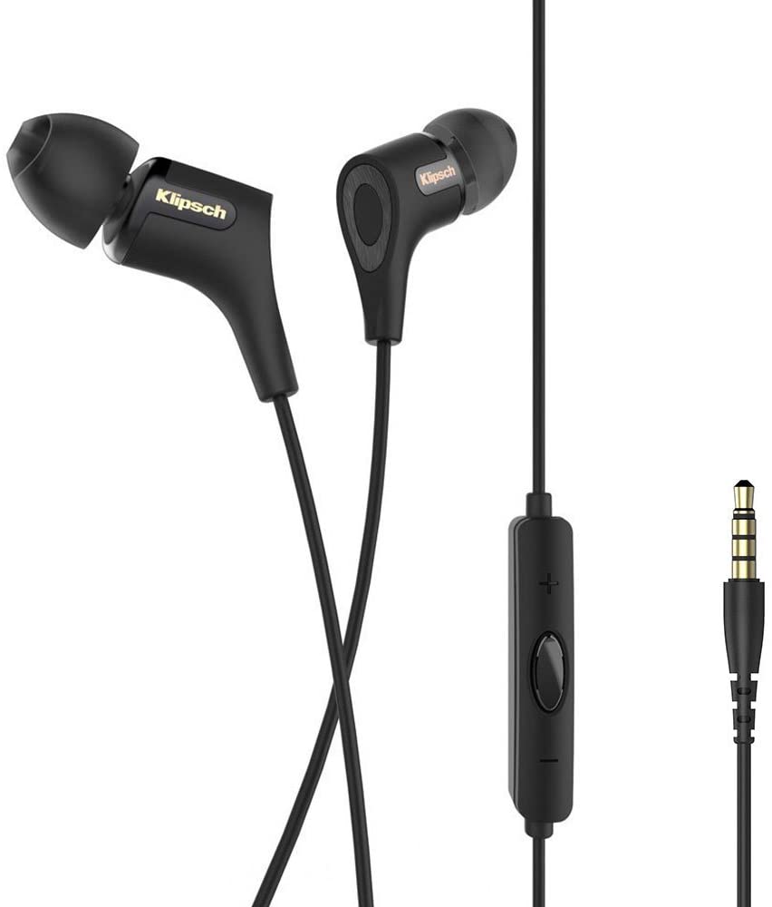 Klipsch R6i-II-R In-Ear Headphones Black - Certified Refurbished