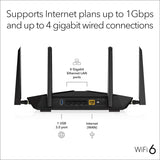Netgear RAX50 Nighthawk AX6/6-Stream AX5400 WiFi 6 Router - Certified Refurbished