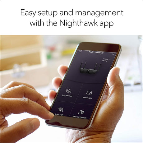 Netgear RAX50 Nighthawk AX6/6-Stream AX5400 WiFi 6 Router - Certified Refurbished