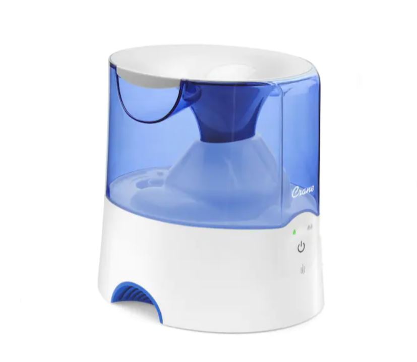 Crane RB-5202H Tabletop Warm Mist 0.5 Gallon Humidifier - Certified Refurbished
