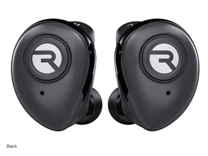 Raycon Fitness Bluetooth True Wireless Earbuds with Built in Mic deals black