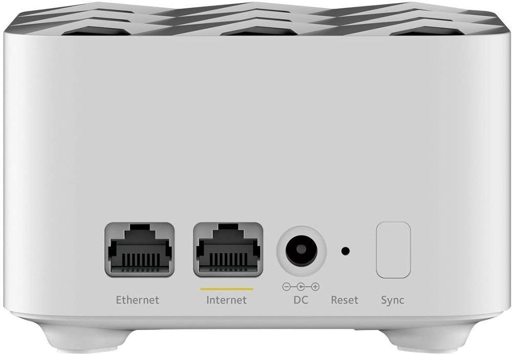 NETGEAR RBK14-100NAS Orbi AC1200 Dual-Band Mesh Wi-Fi System (4-pack) – White