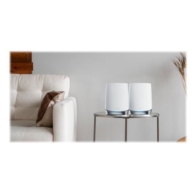 NETGEAR Orbi Tri-Band WiFi 6 Mesh System Router + 2 Satellites NEW