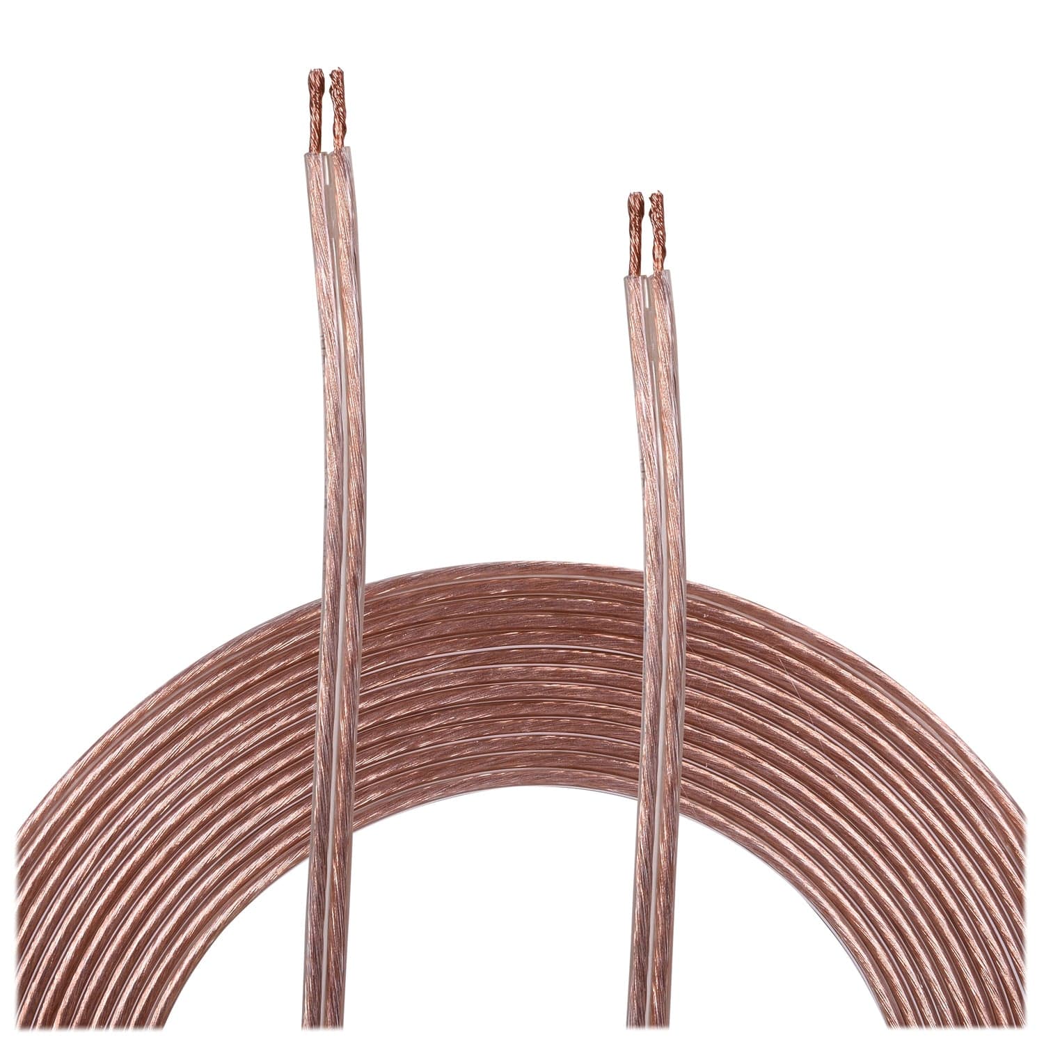 RCA 16-Gauge Speaker Wire, Clear, 50 Ft.