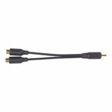 RCA 1 Male to 2 Females RCA Y-Adapter