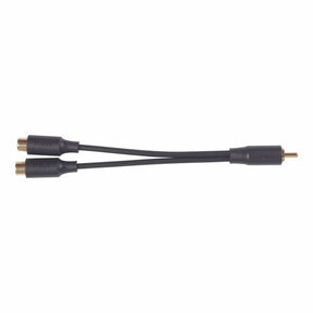 RCA 1 Male to 2 Females RCA Y-Adapter