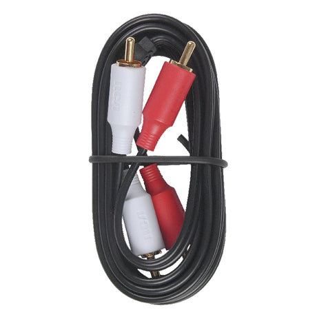 RCA Color-Coded Stereo Audio Cable with RCA-Type Connectors, 10 Ft.