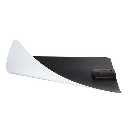 RCA Amplified Indoor Flat HDTV Multi-Directional Antenna up to 65-Mile Range, Black/White