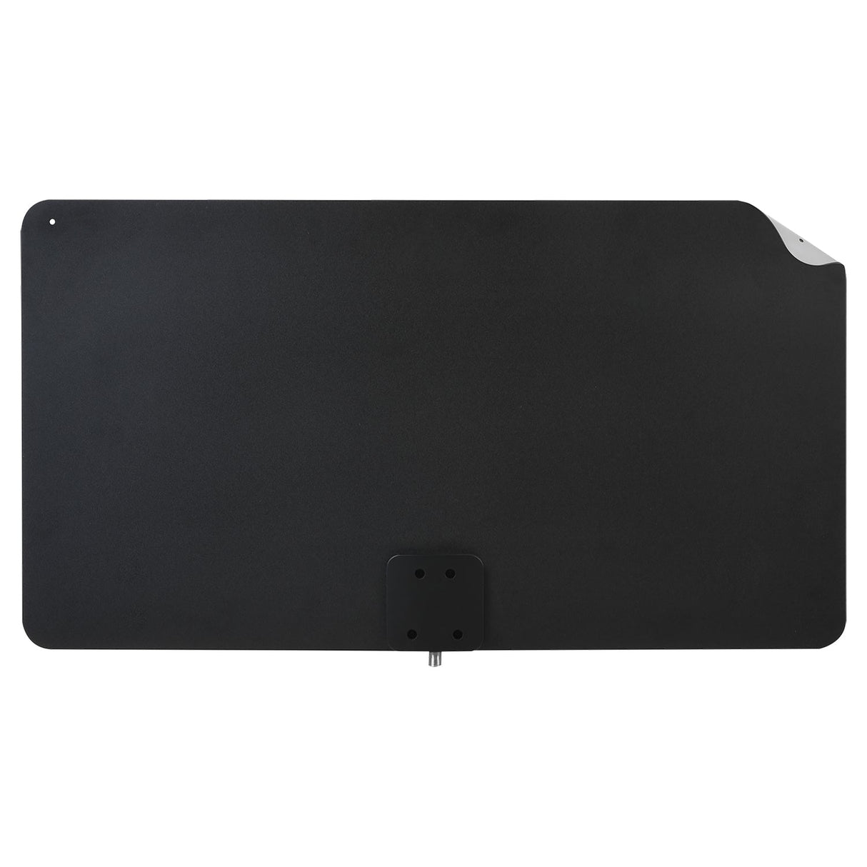 RCA Ultra-Thin XL Amplified Indoor Flat HDTV Multi-Directional Antenna with up to 65+ Mile Range, Black/White