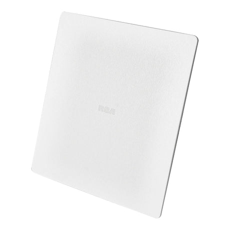 RCA Indoor Flat HDTV Multi-Directional Antenna with Easel Stand and up to 40-Mile Range, White