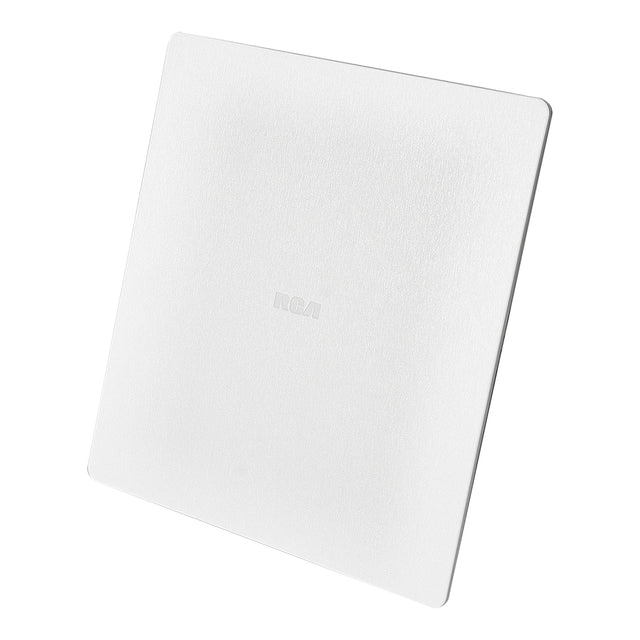 RCA Indoor Flat HDTV Multi-Directional Antenna with Easel Stand and up to 40-Mile Range, White