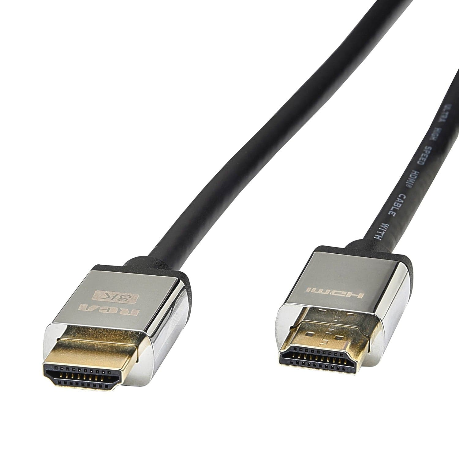 RCA Ultra-Thin Ultra-High-Speed 8K HDMI Cable, 10 Ft.