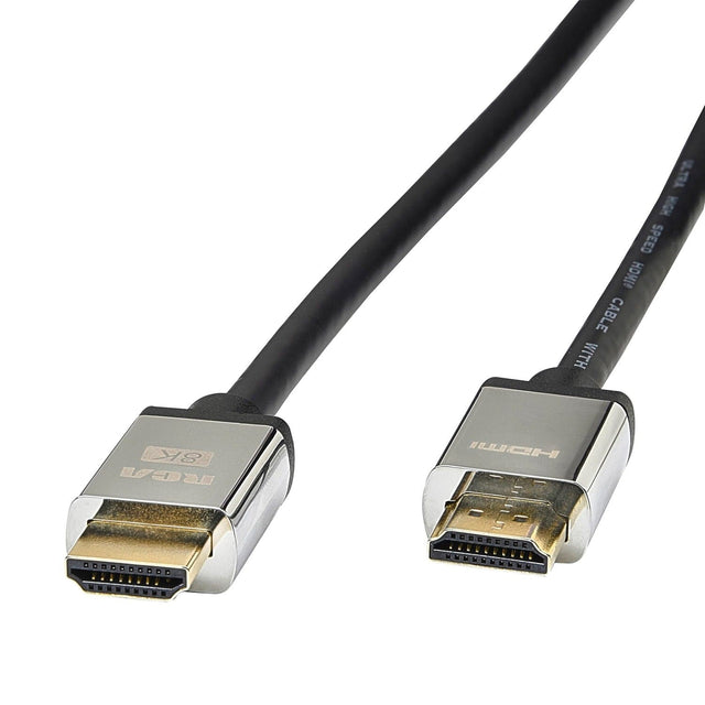 RCA Ultra-Thin Ultra-High-Speed 8K HDMI Cable, 10 Ft.