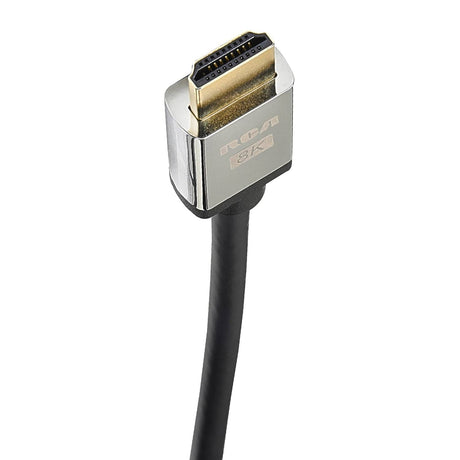 RCA Ultra-Thin Ultra-High-Speed 8K HDMI Cable, 10 Ft.