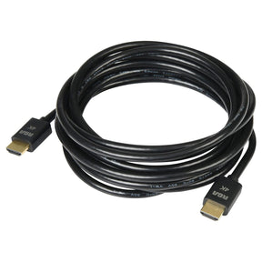 RCA Digital Plus High Speed HDMI Cable with Ethernet, Black, 12 Ft.