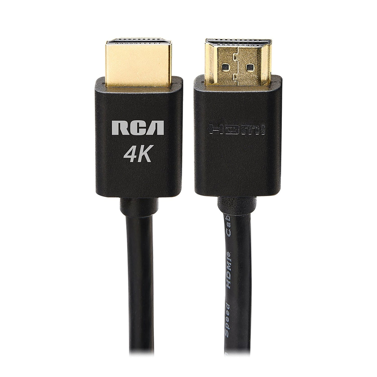 RCA Digital Plus High Speed HDMI Cable with Ethernet, Black, 3 Ft.