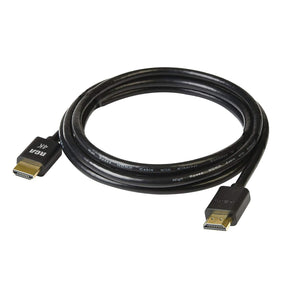 RCA Digital Plus High Speed HDMI Cable with Ethernet, Black, 6 Ft.