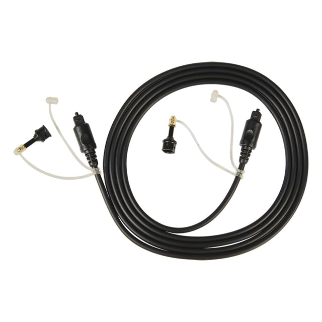 RCA Digital Optical Cable with Two 3.5-mm Adapters, 6 Ft., Black