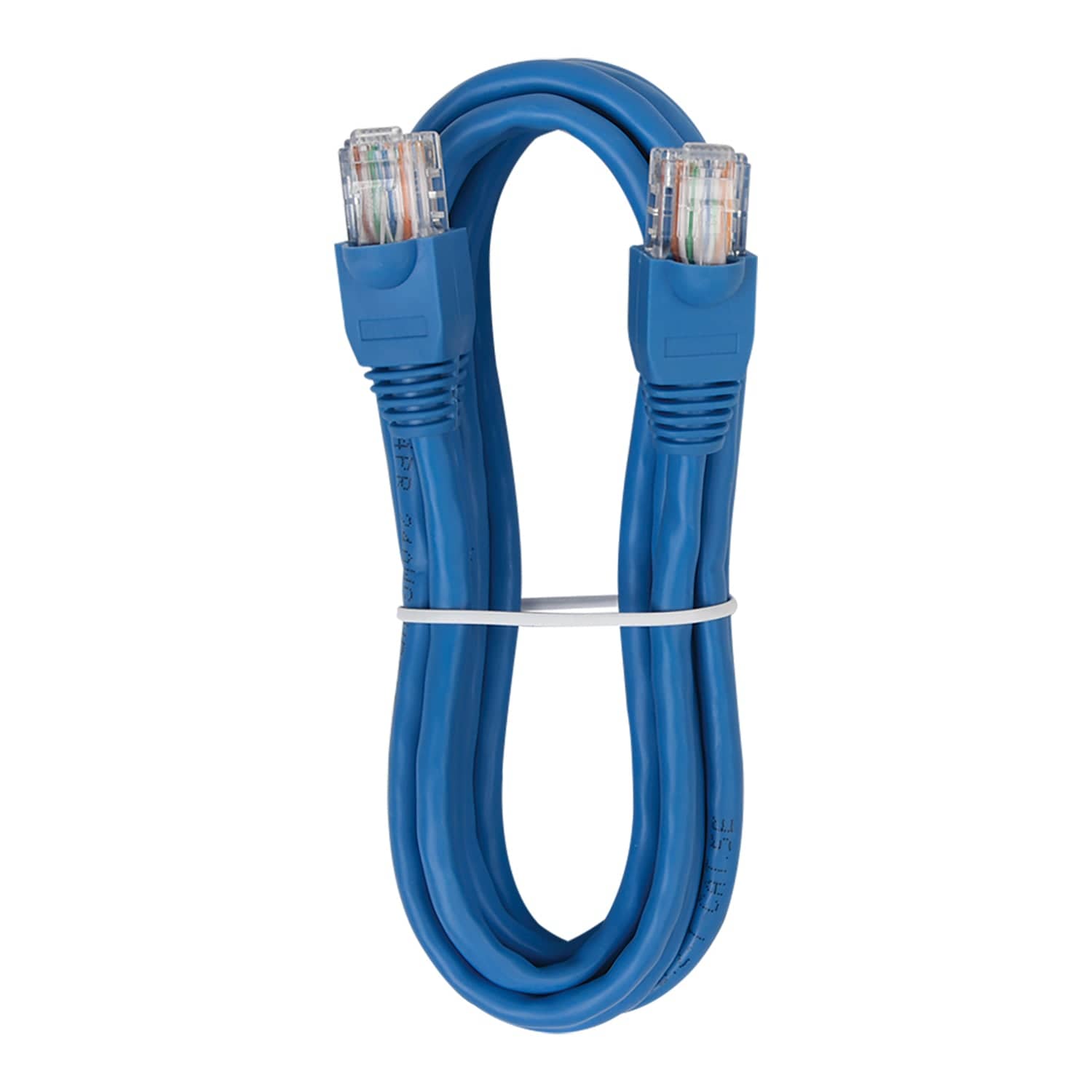 RCA CAT-5E 100-MHz Network Cable, Blue, 7 Ft.