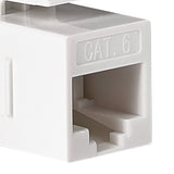 RCA CAT-5E/6 In-Line Coupler, White