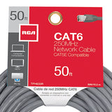 RCA 50-Ft. CAT-6 Cable, Black
