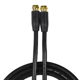 RCA RG6 Coaxial Cable with F-Connectors, 3 Ft., Black
