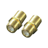 RCA In-Line F-Connectors, 2 Count