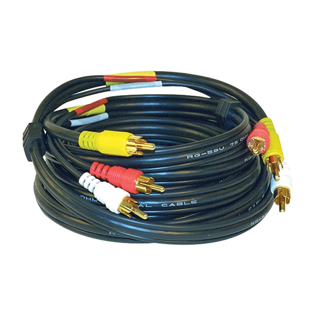 RCA Stereo A/V Cable, 12 Ft.