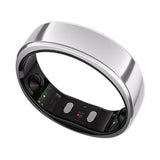 RingConn Gen 2 Ultra-Thin Smart Ring with Sleep Apnea Monitoring and Health Tracking, Size 6, Future Silver