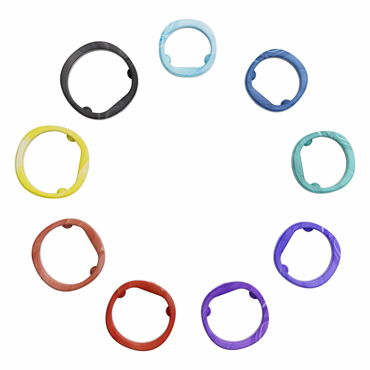 RingConn Gen 2/Gen 2 Air Smart Ring Sizing Kit, Size before You Buy to Choose between Gen 2 Ring Sizes, SKR-03